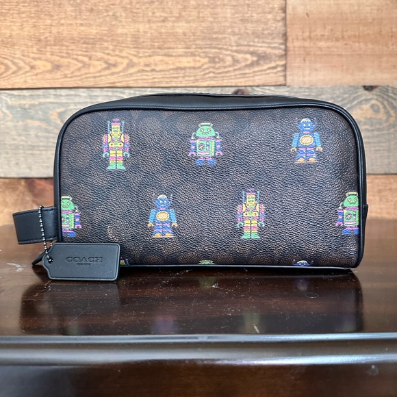 Coach Monogram Cosmetic Bag - Picture 1 of 5